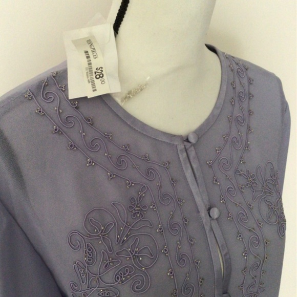 Lavender cover/cape , for dress - Picture 9 of 15